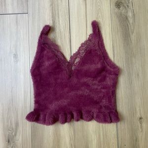 Urban Outfitters Fuzzy Tank